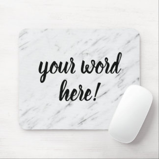 Tapis De Souris Citation Inspirationnelle Parole de l'année