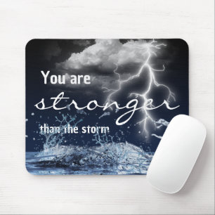Tapis De Souris Citation Inspirationnelle Storm