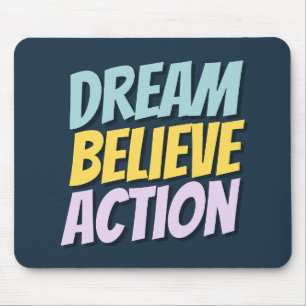 Tapis de souris citation motivante 