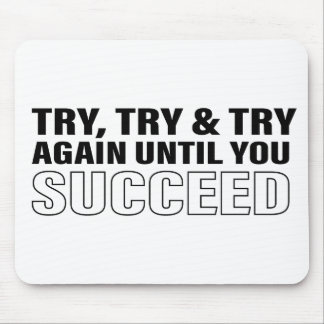 Tapis De Souris Citation motivationnelle Citation Art Succès Conse