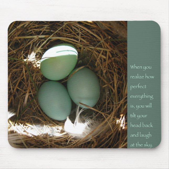 Tapis De Souris Citation Mousepad de Bouddha (Devant)