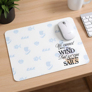 Tapis De Souris Citation Nautique Motivationnelle Minimaliste