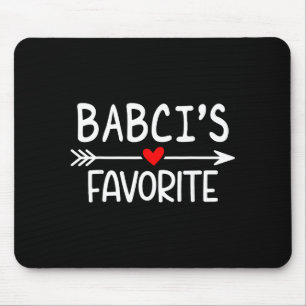 Tapis De Souris Citation préférée de Babci pour femmes hommes enfa