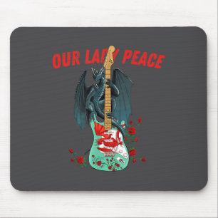 Tapis De Souris Citation Rétro Vintage Drôle Notre Dame Paix De Ba
