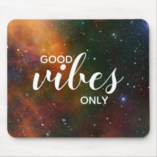 Tapis De Souris Citation Unis Vers l'Espace Cosmos Galaxie Étoiles