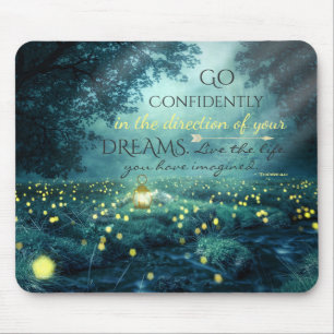 Tapis De Souris Citation Whimsical Inspiration Dreams