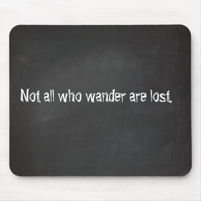 Tapis De Souris Citations de tableau (Devant)