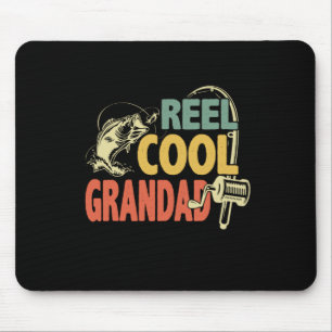 Tapis De Souris Citations grand-père   Grand Cool de pêche