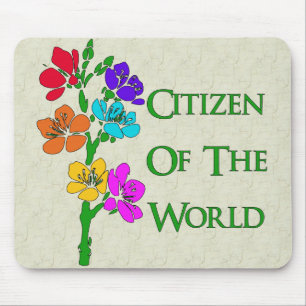 Tapis De Souris Citoyen du monde