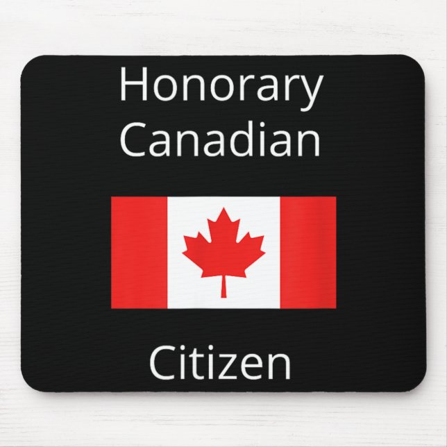 Tapis De Souris Citoyenne d'honneur canadienne (Devant)