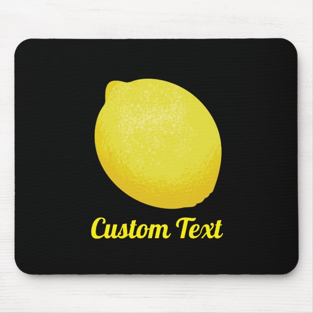 Tapis De Souris Citron (Devant)