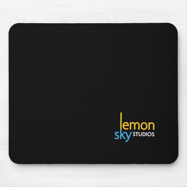 Tapis De Souris Citron Ciel simple Mousepad (Devant)