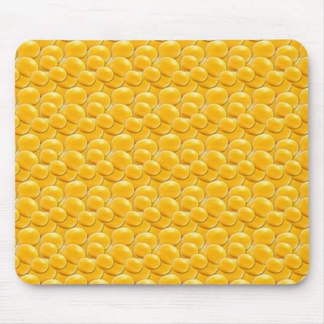 Tapis De Souris Citron jaune (Devant)
