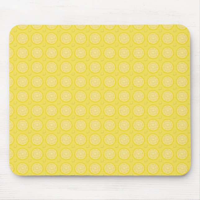 Tapis De Souris Citron jaune (Devant)