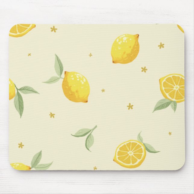 Tapis De Souris citron Mousepad (Devant)