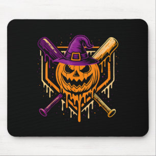 Tapis De Souris Citrouille Halloween Baseball Ice Cream Driam Soky