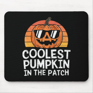 Tapis De Souris Citrouille le plus froid dans le Patch Halloween A