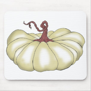 Tapis De Souris citrouille plat tan