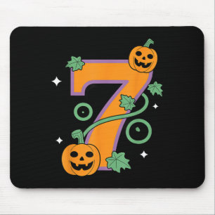 Tapis De Souris Citrouille Six Sept 67 Assortiment 7 Halloween Cou