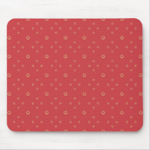 Tapis De Souris Citrouille Soleil Zinnia Doré