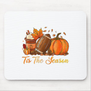Tapis De Souris Citrouille Spice Football C'Est La Saison Automne