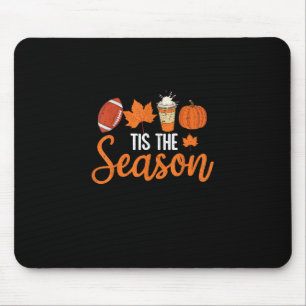 Tapis De Souris Citrouille Spice Football C'Est La Saison Automne