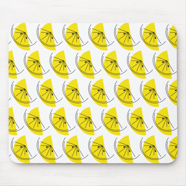 Tapis De Souris Citrus Lemon Plaque souris multiforme (Devant)