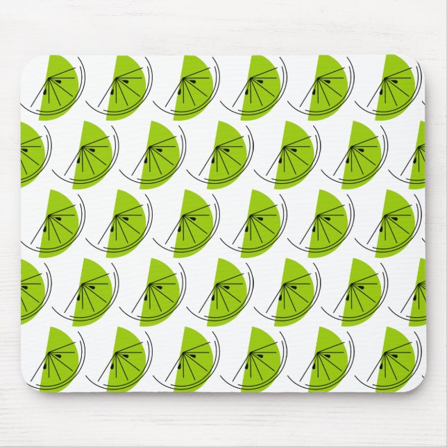 Tapis De Souris Citrus Lime Plaque souris multiple (Devant)