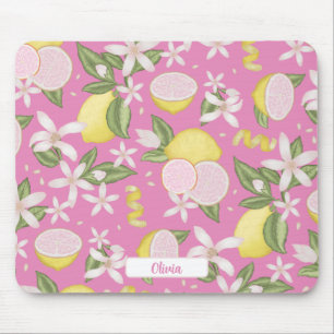 Tapis De Souris Citrus Motif citron Botanique