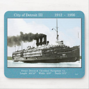 Tapis De Souris City of Detroit III mousepad