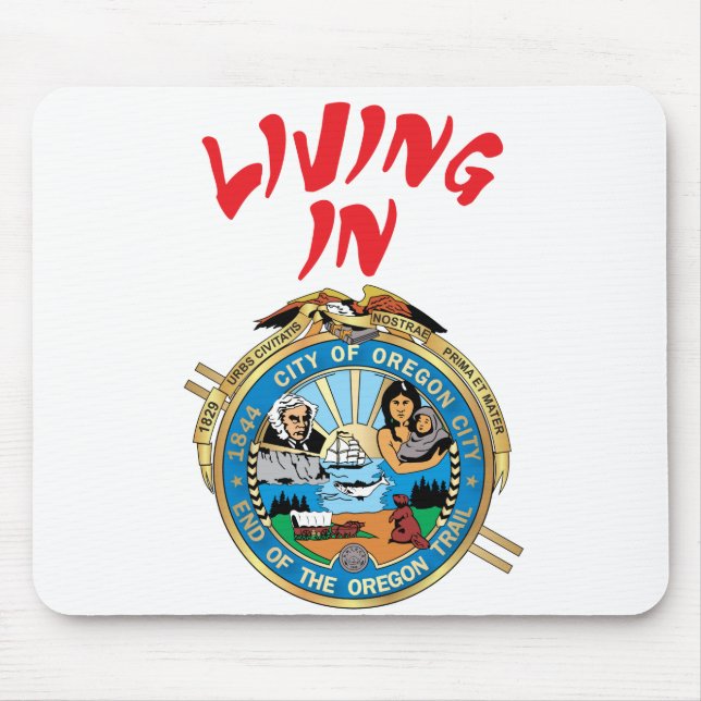 Tapis De Souris City of Oregon (Devant)