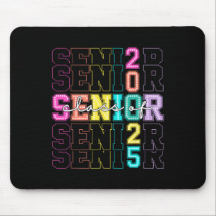 Tapis De Souris Cl Of 2025 Senior 2025 Graduation Drôle Hommes Fem