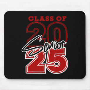 Tapis De Souris Cl Of 2025 Senior - 2025 Graduation Red