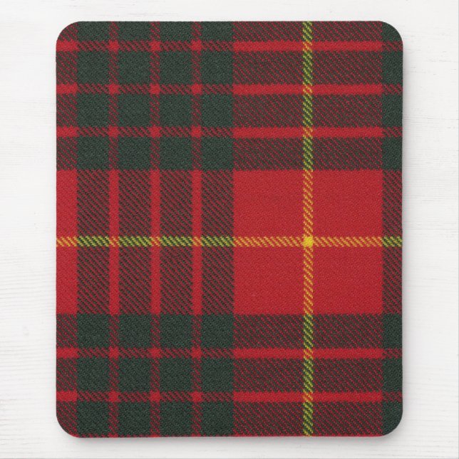 Tapis de souris Clan Cameron Impression tartan mod (Devant)