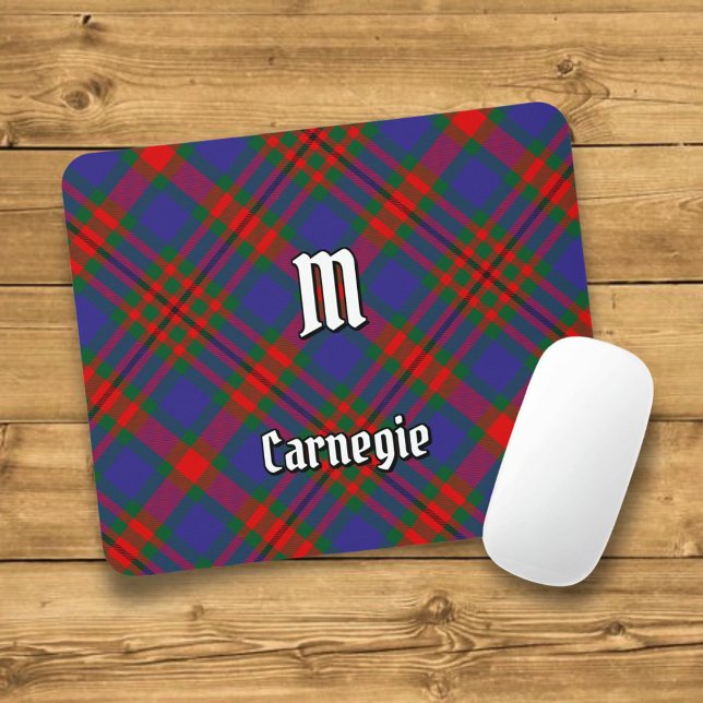 Tapis De Souris Clan Carnegie Tartan (Créateur téléchargé)