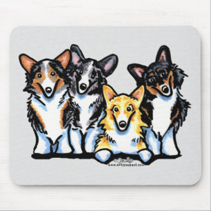 Tapis De Souris Clan de corgi