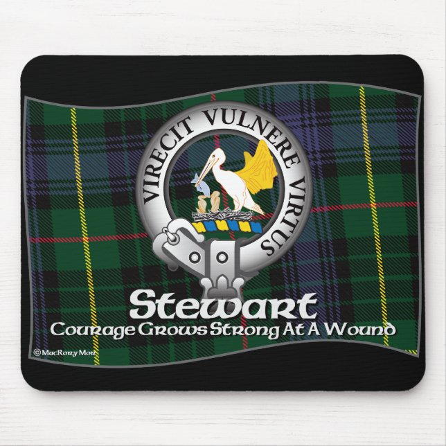 Tapis De Souris Clan de Stewart (Devant)