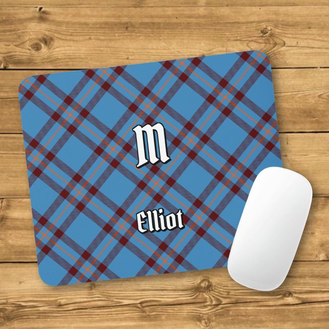 Tapis De Souris Clan Elliot Ancien Tartan Pad (Créateur téléchargé)