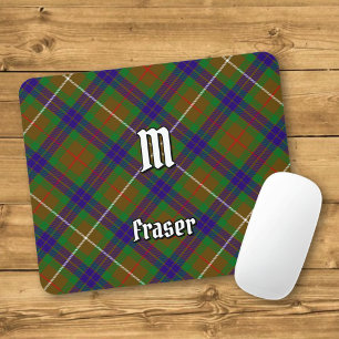 Tapis De Souris Clan Fraser Chasse Tartan Pad Souris