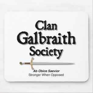 Tapis De Souris Clan Galbraith Society