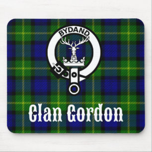 Tapis De Souris Clan Gordon Tartan Crest