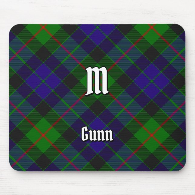 Tapis De Souris Clan Gunn Tartan Pad (Devant)