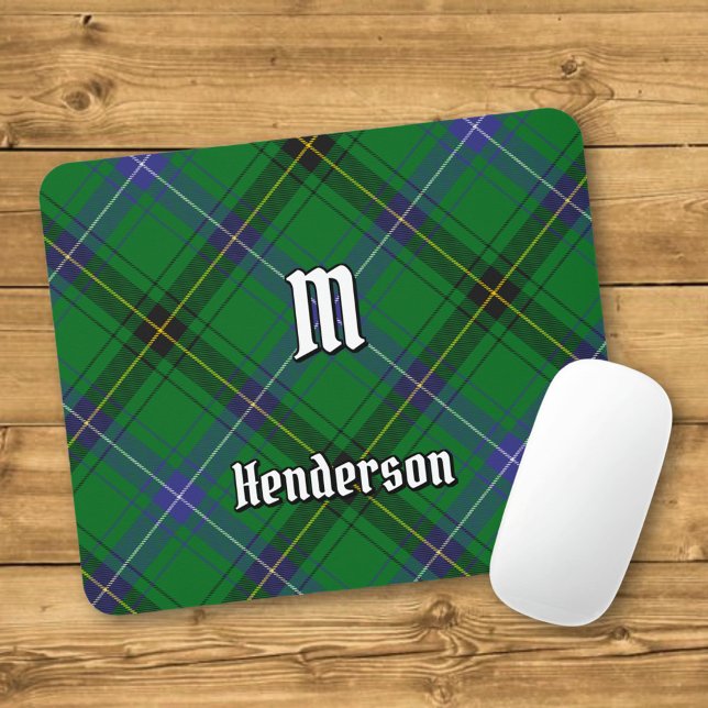 Tapis De Souris Clan Henderson Tartan (Créateur téléchargé)