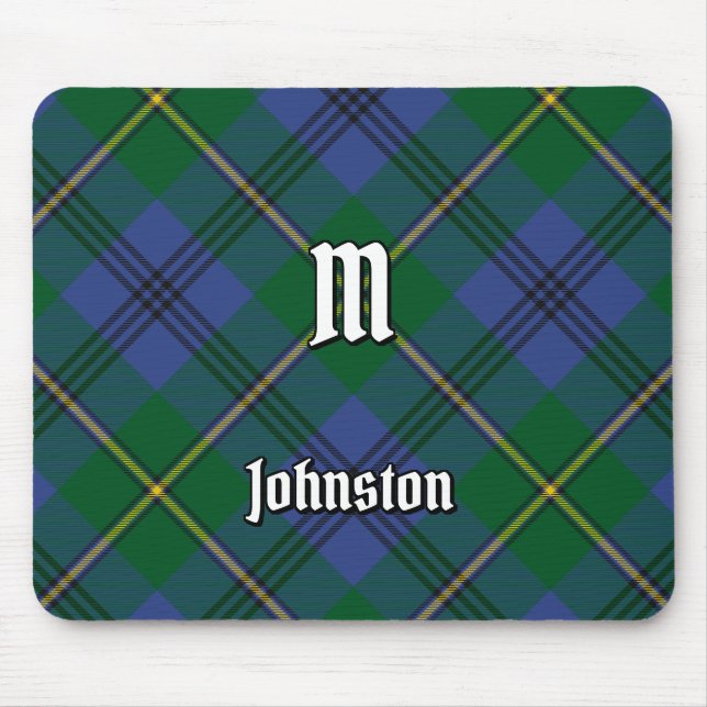 Tapis De Souris Clan Johnston Tartan (Devant)