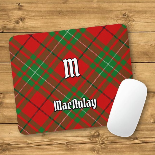 Tapis De Souris Clan MacAulay Tartan (Créateur téléchargé)