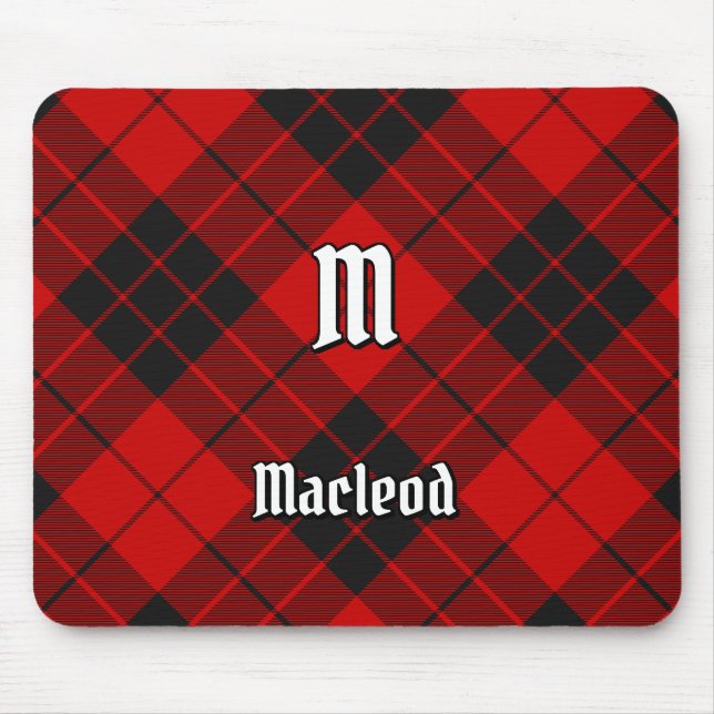 Tapis De Souris Clan Macleod of Raasay Tartan (Devant)