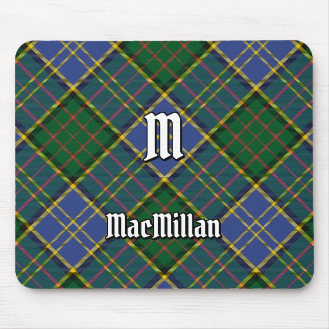 Tapis De Souris Clan MacMillan Chasse Tartan (Devant)