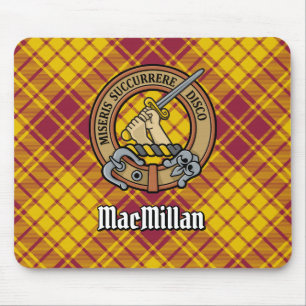 Tapis De Souris Clan MacMillan Crest sur le tatan de robe
