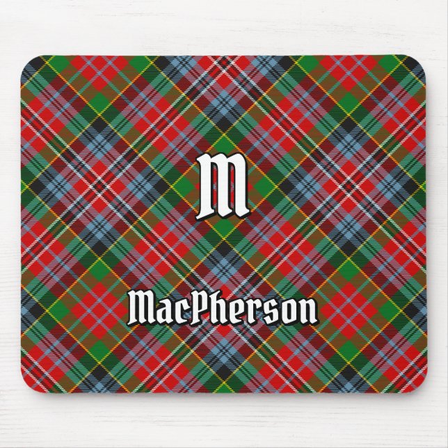 Tapis De Souris Clan MacPherson Tartan Pad (Devant)