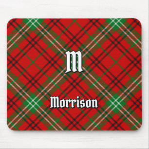 Tapis De Souris Clan Morrison Rouge Tartan Pad